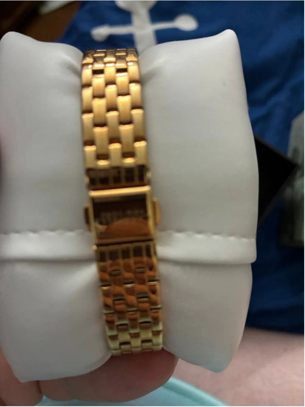 Women's Caravelle Gold Tone Crystal Watch One Size